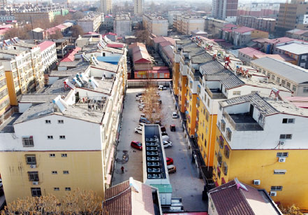 河北邯鄲市館陶縣竹翠園小區(qū)清潔冷暖項(xiàng)目